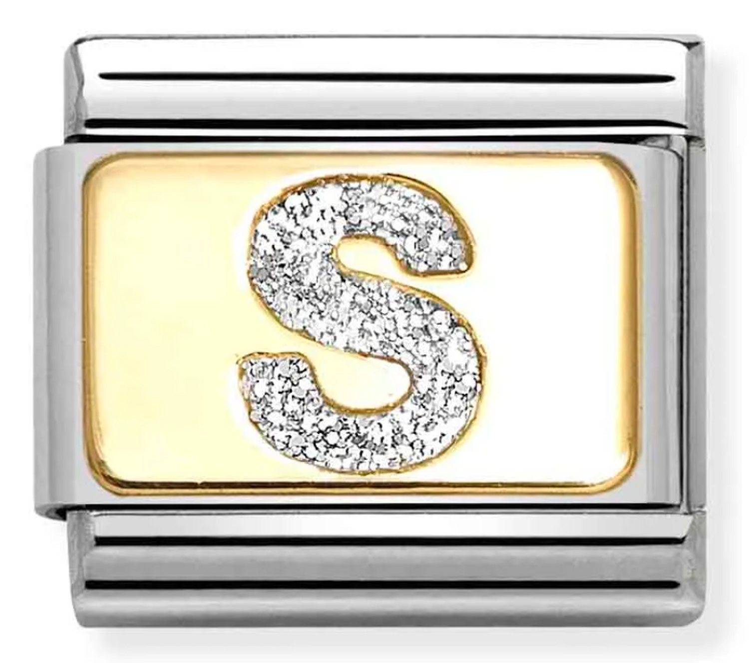 Nomination Link 18K brokatowa litera S 030291 19.png